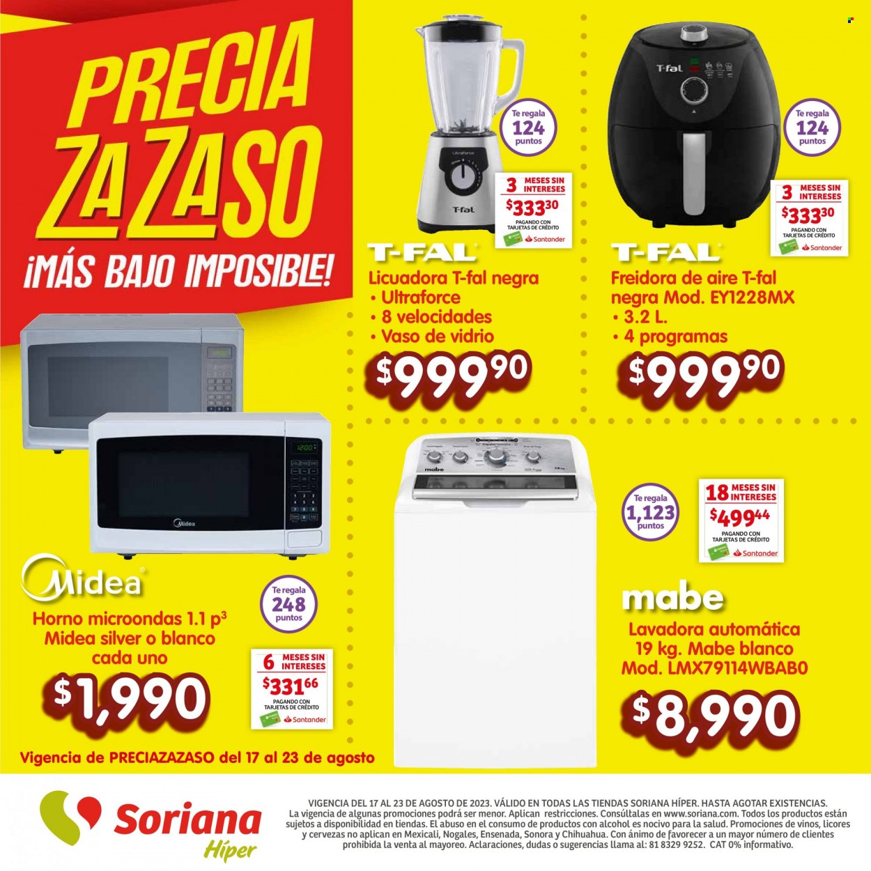 Catálogo Soriana Híper - 17.8.2023 - 23.8.2023. Página 15