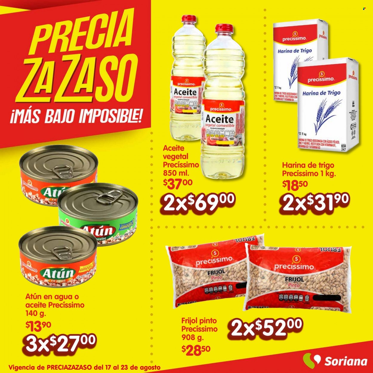 Catálogo Soriana Súper - 17.8.2023 - 23.8.2023. Página 1
