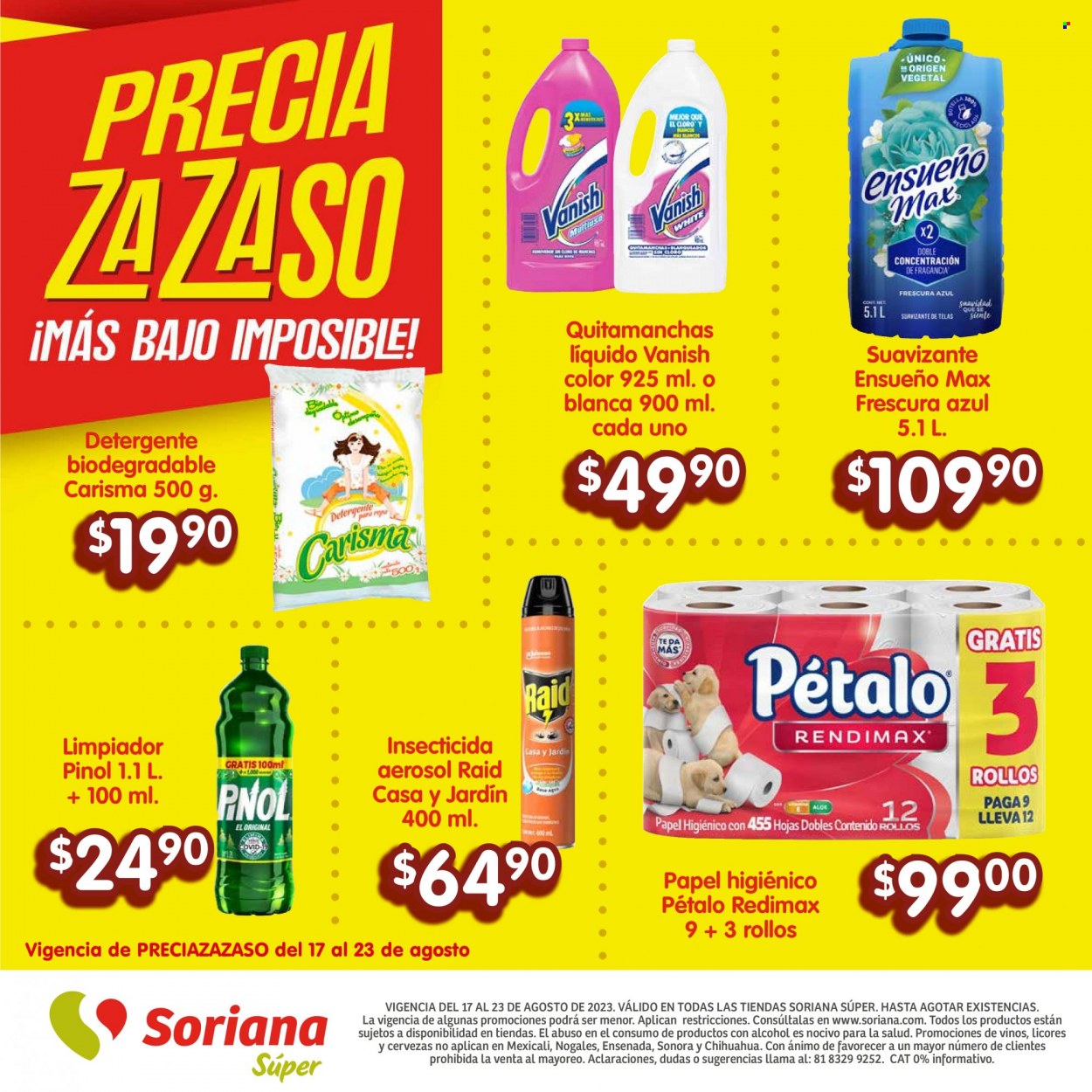 Catálogo Soriana Súper - 17.8.2023 - 23.8.2023. Página 11
