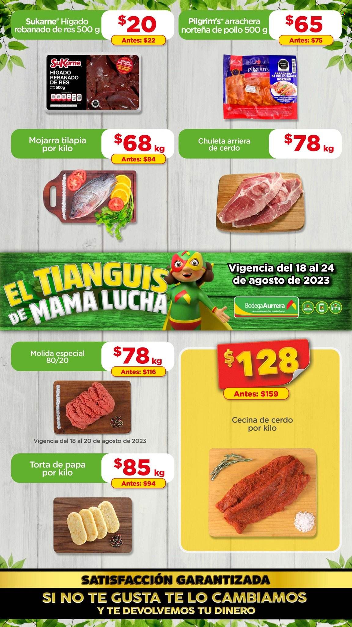 Catálogo Bodega Aurrerá - 18.8.2023 - 24.8.2023. Página 1