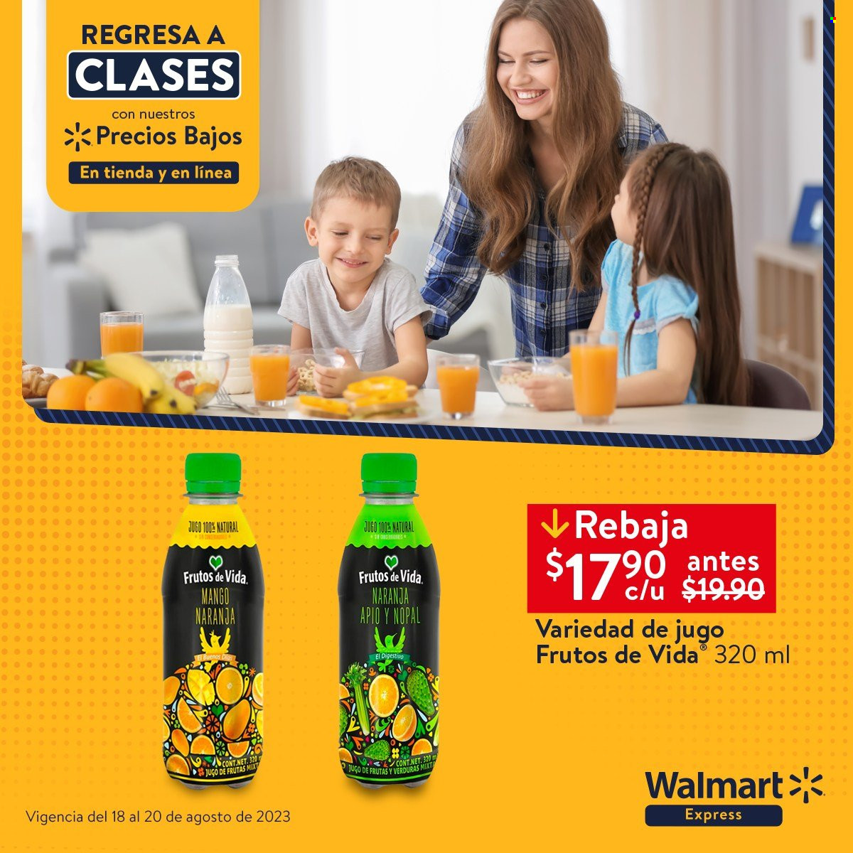 Catálogo Walmart Express - 18.8.2023 - 20.8.2023. Página 1
