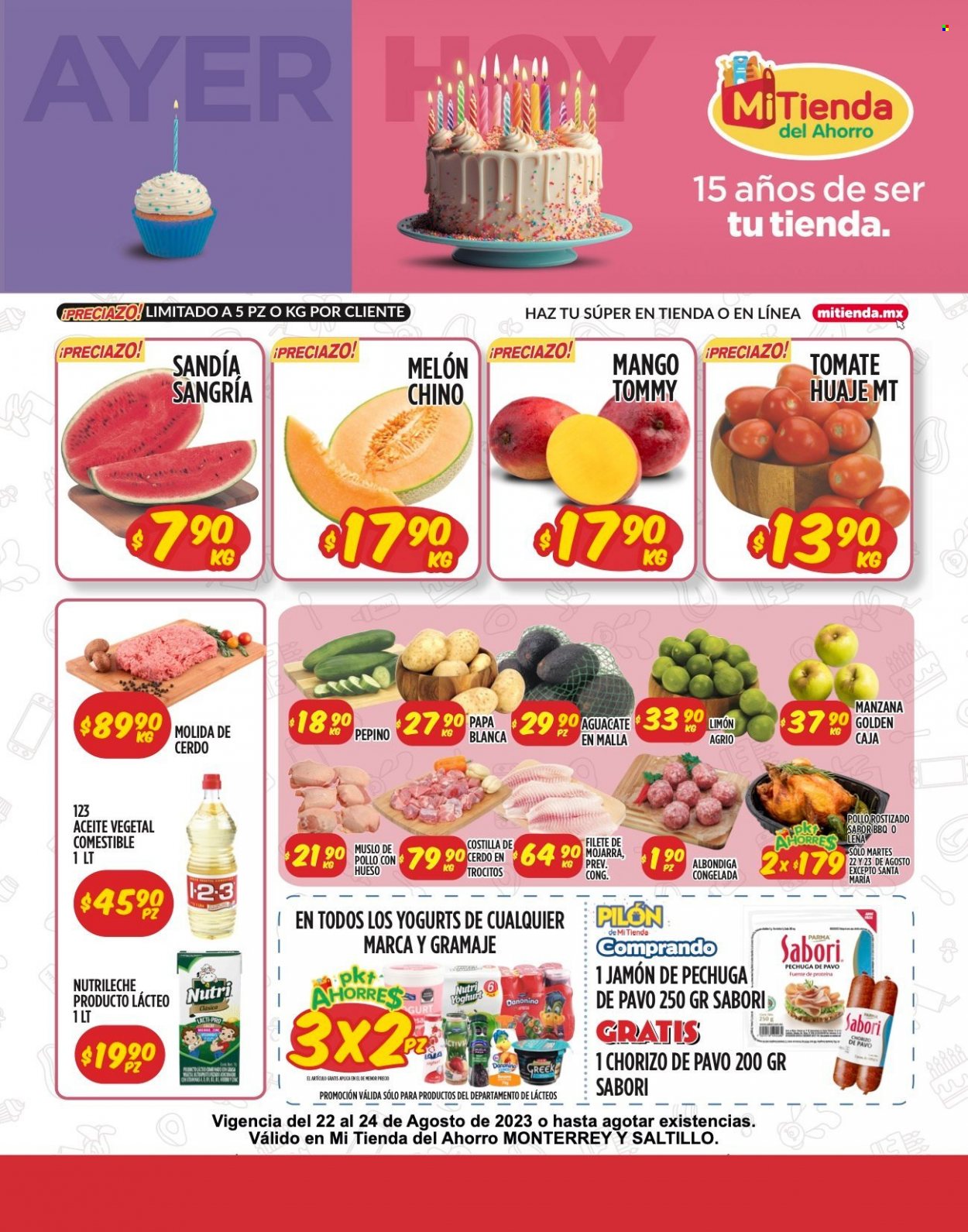 Catálogo Mi Tienda de Ahorro - 22.8.2023 - 24.8.2023. Página 1