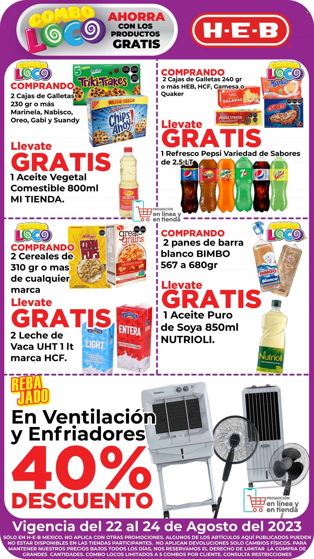 Catálogo H-E-B - 22.8.2023 - 24.8.2023. Página 1