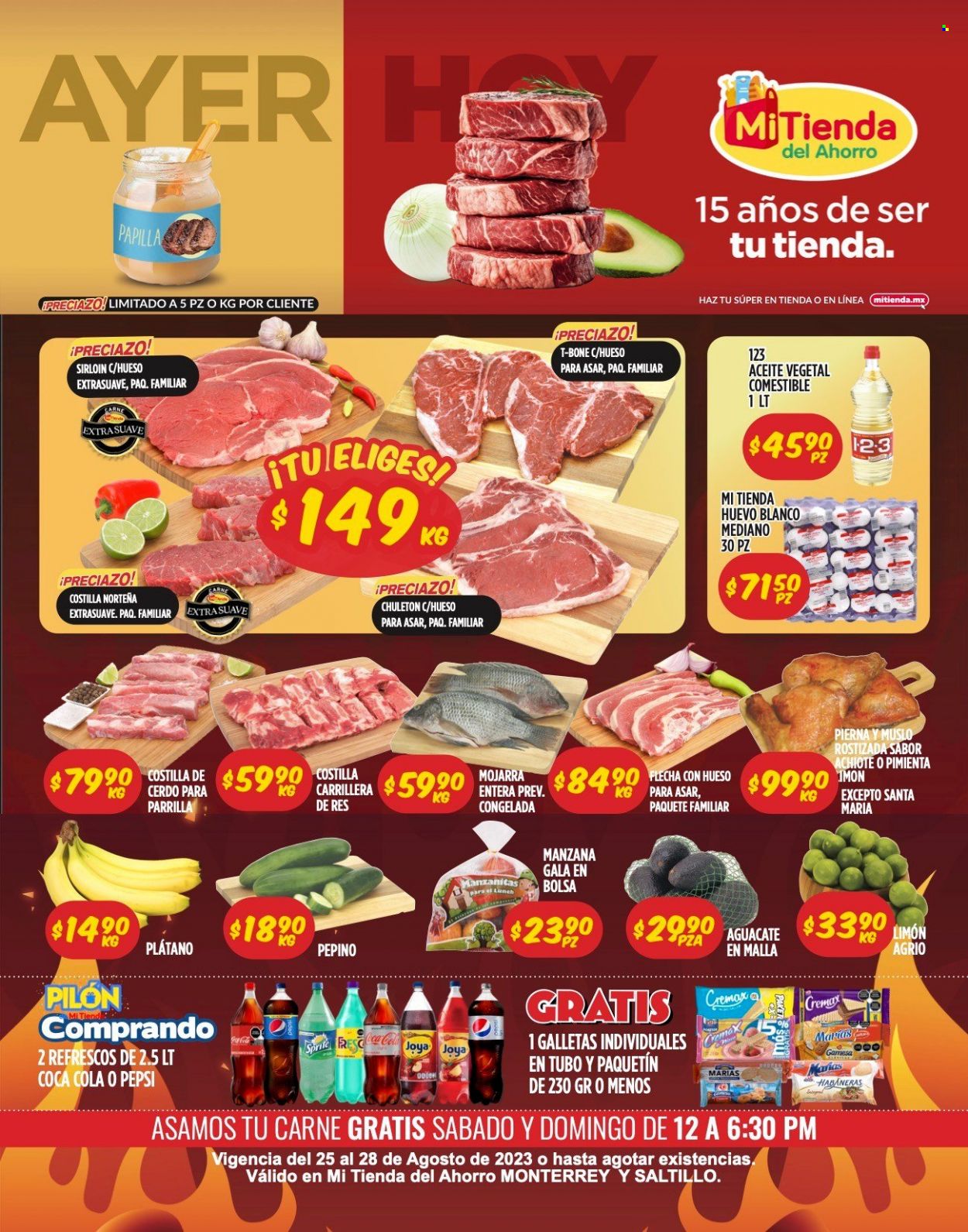 Catálogo Mi Tienda de Ahorro - 25.8.2023 - 28.8.2023. Página 1