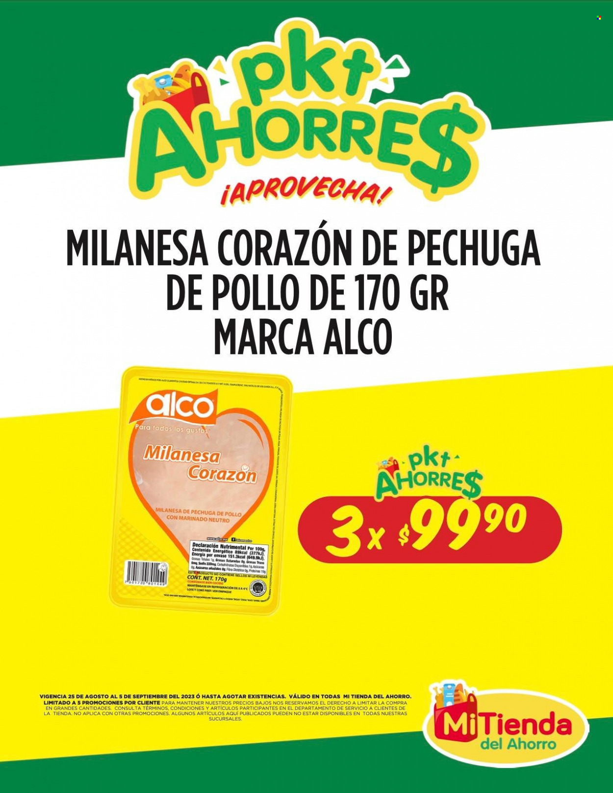 Catálogo Mi Tienda de Ahorro - 25.8.2023 - 5.9.2023. Página 3