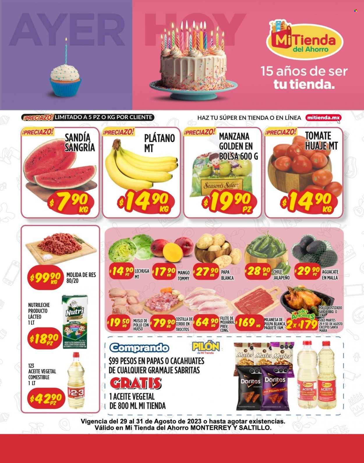 Catálogo Mi Tienda de Ahorro - 29.8.2023 - 31.8.2023. Página 1