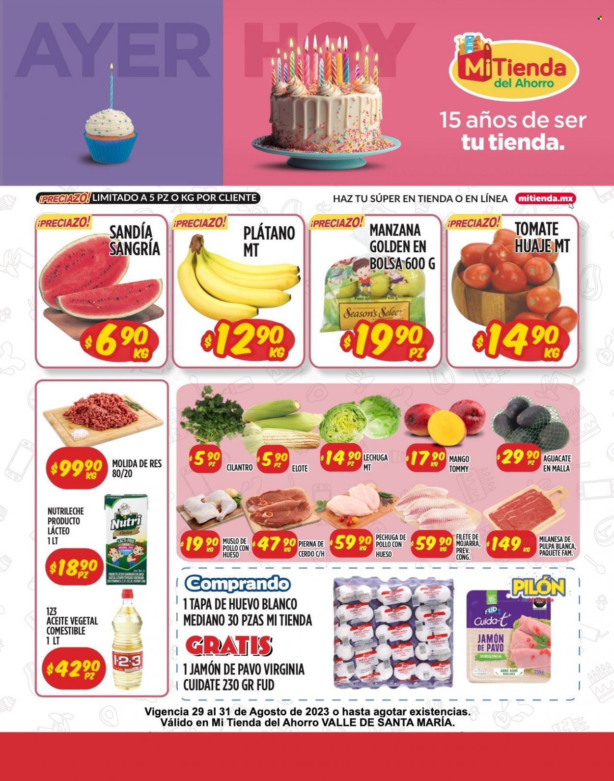 Catálogo Mi Tienda de Ahorro - 29.8.2023 - 31.8.2023. Página 1