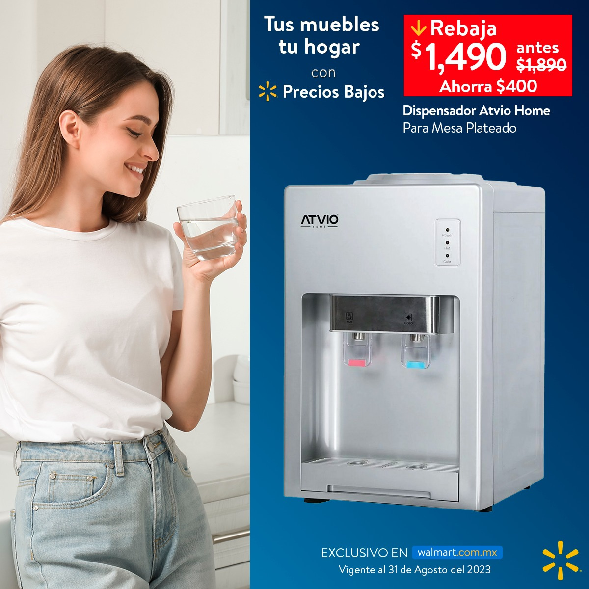 Catálogo Walmart - 16.8.2023 - 31.8.2023. Página 1