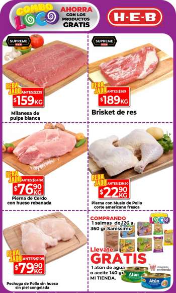 Folleto actual H-E-B - 29.8.2023 - 31.8.2023.