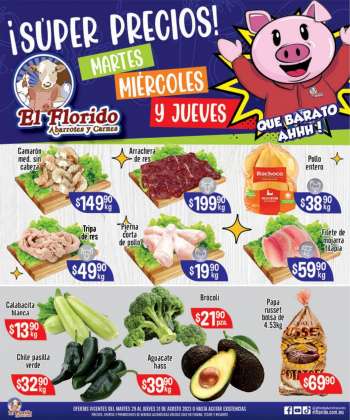 Folleto actual El Florido - 29.8.2023 - 31.8.2023.