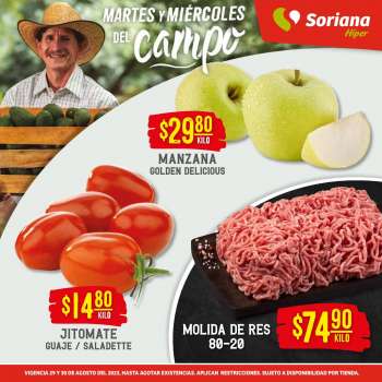 Folleto actual Soriana Híper - 29.8.2023 - 30.8.2023.