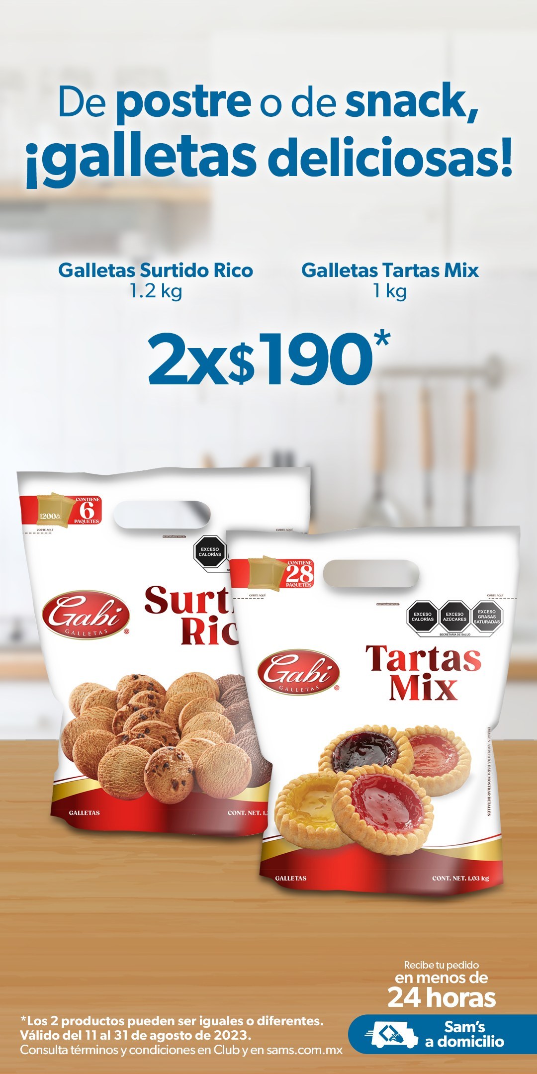 Catálogo Sam's Club - 11.8.2023 - 31.8.2023. Página 1