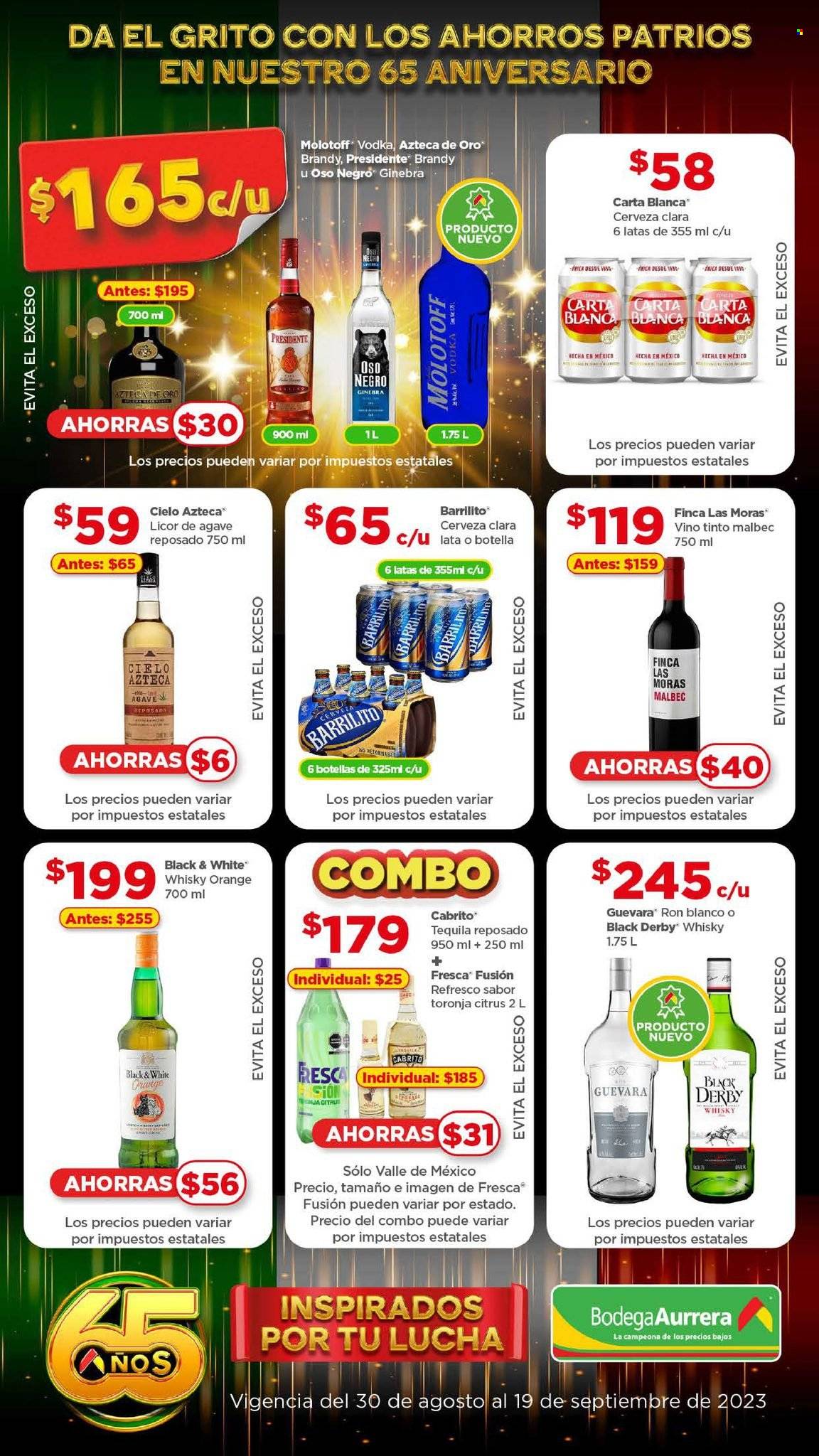 Catálogo Bodega Aurrerá - 30.8.2023 - 19.9.2023. Página 6