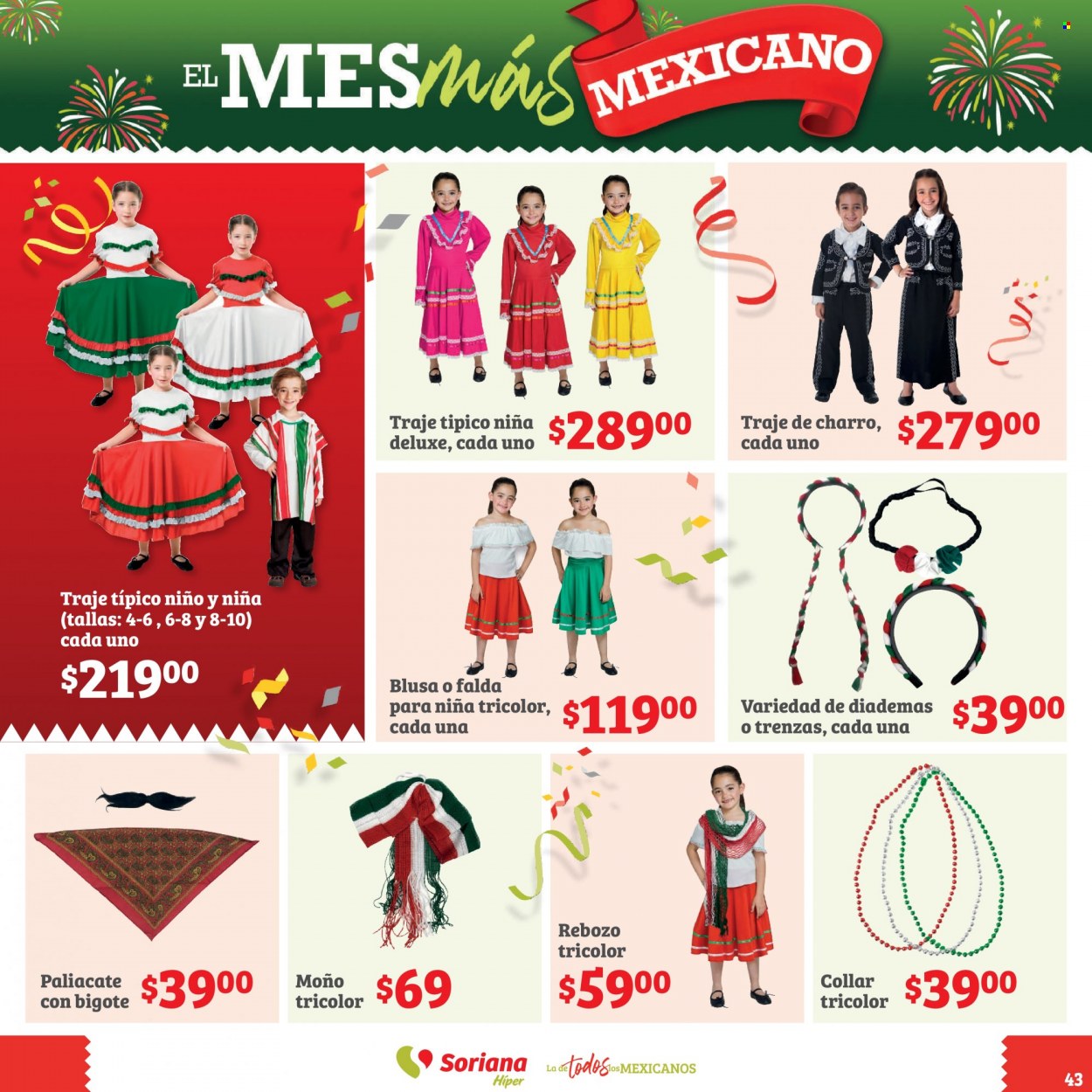 Catálogo Soriana Híper - 31.8.2023 - 13.9.2023. Página 43
