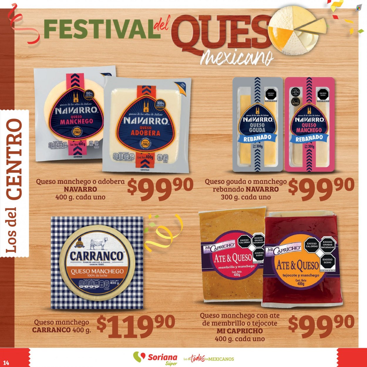 Catálogo Soriana Súper - 31.8.2023 - 13.9.2023. Página 14
