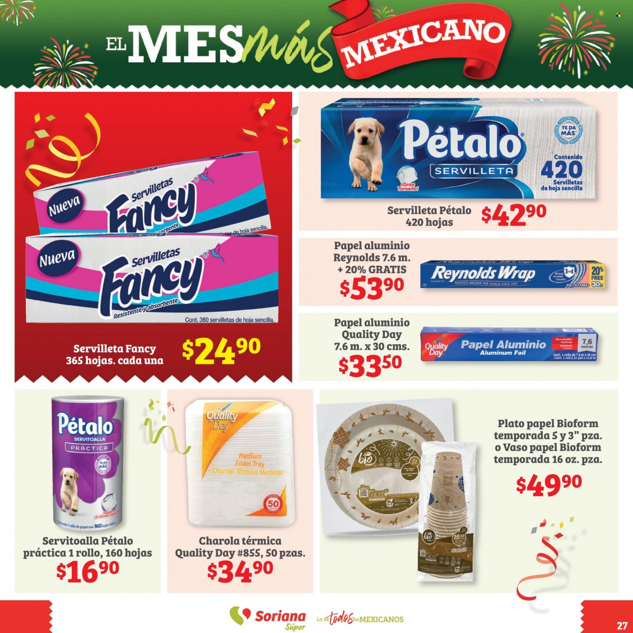 Catálogo Soriana Súper - 31.8.2023 - 13.9.2023. Página 27