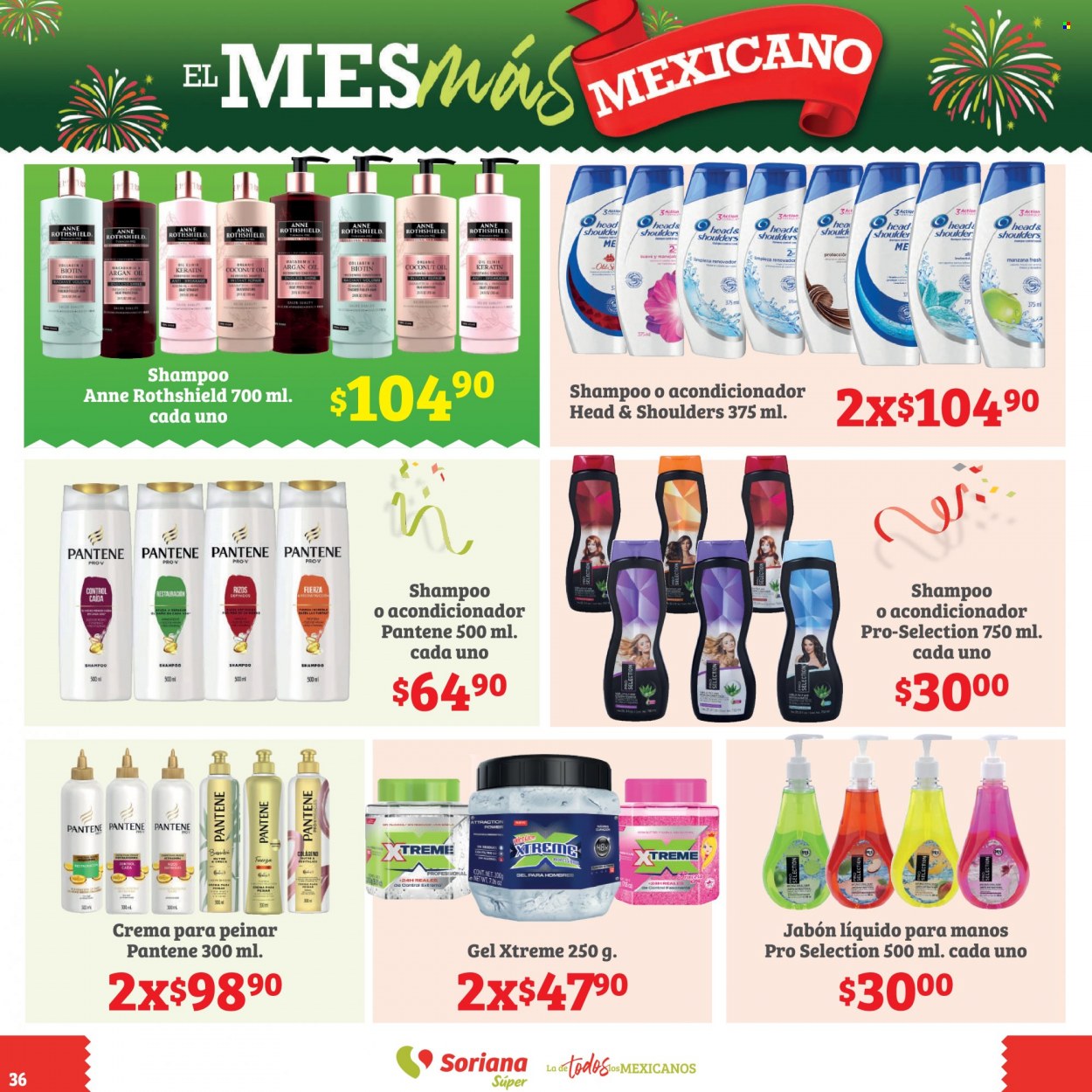 Catálogo Soriana Súper - 31.8.2023 - 13.9.2023. Página 36