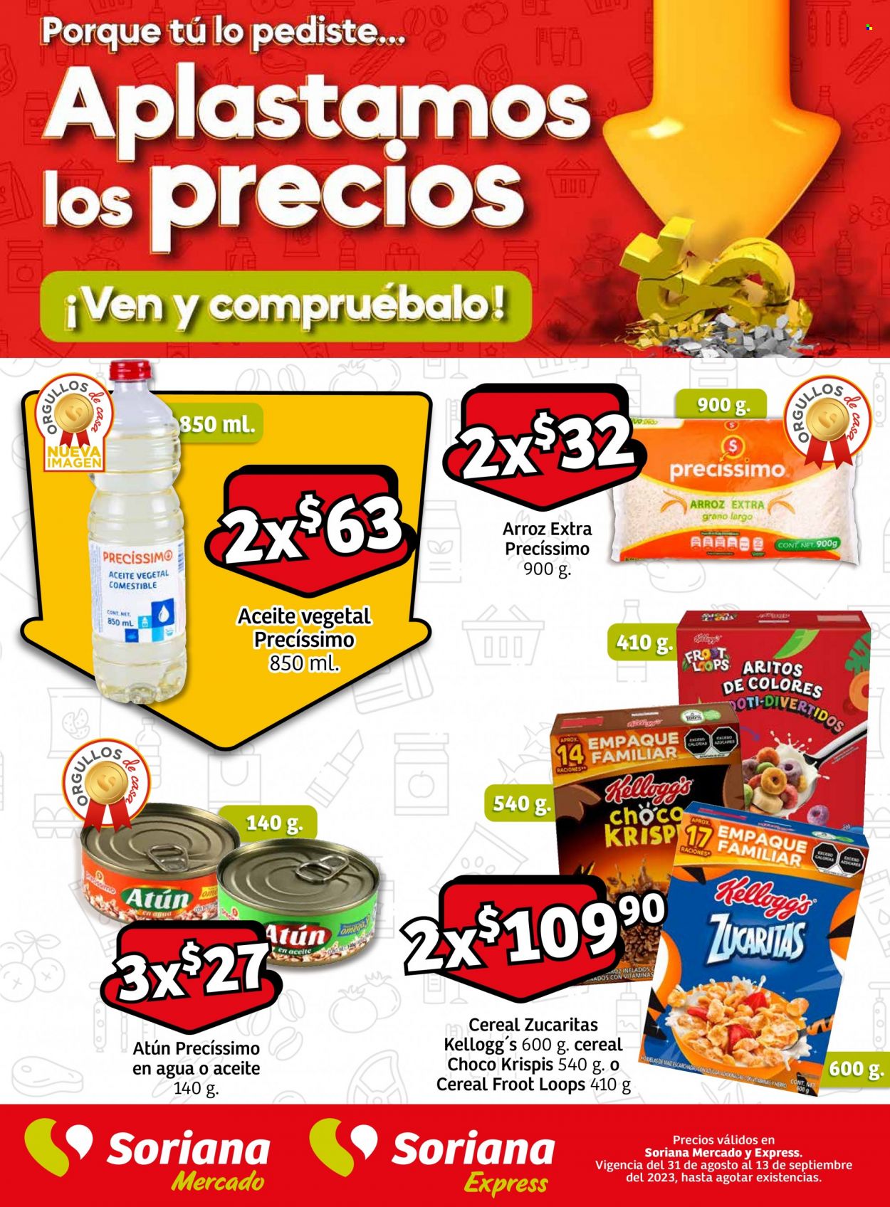 Catálogo Soriana - 31.8.2023 - 13.9.2023. Página 1