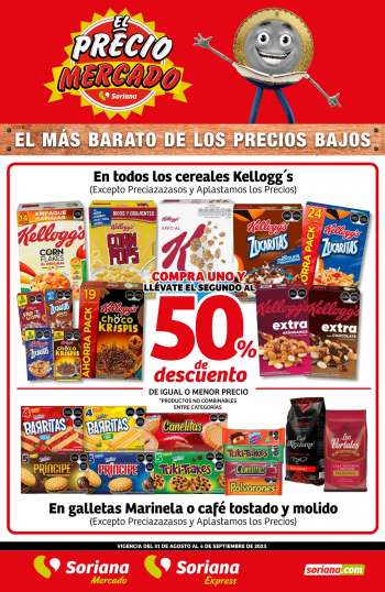 Folleto actual Soriana - 31.8.2023 - 4.9.2023.