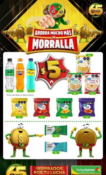 Folleto actual Bodega Aurrerá - 30.8.2023 - 19.9.2023.
