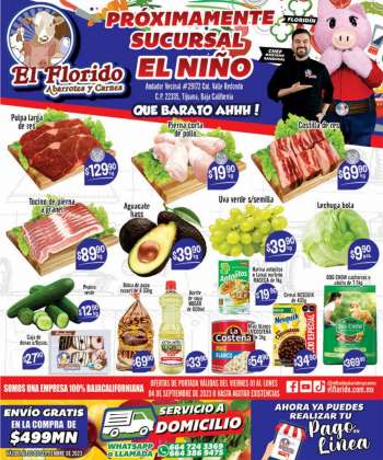 Folleto actual El Florido - 1.9.2023 - 4.9.2023.