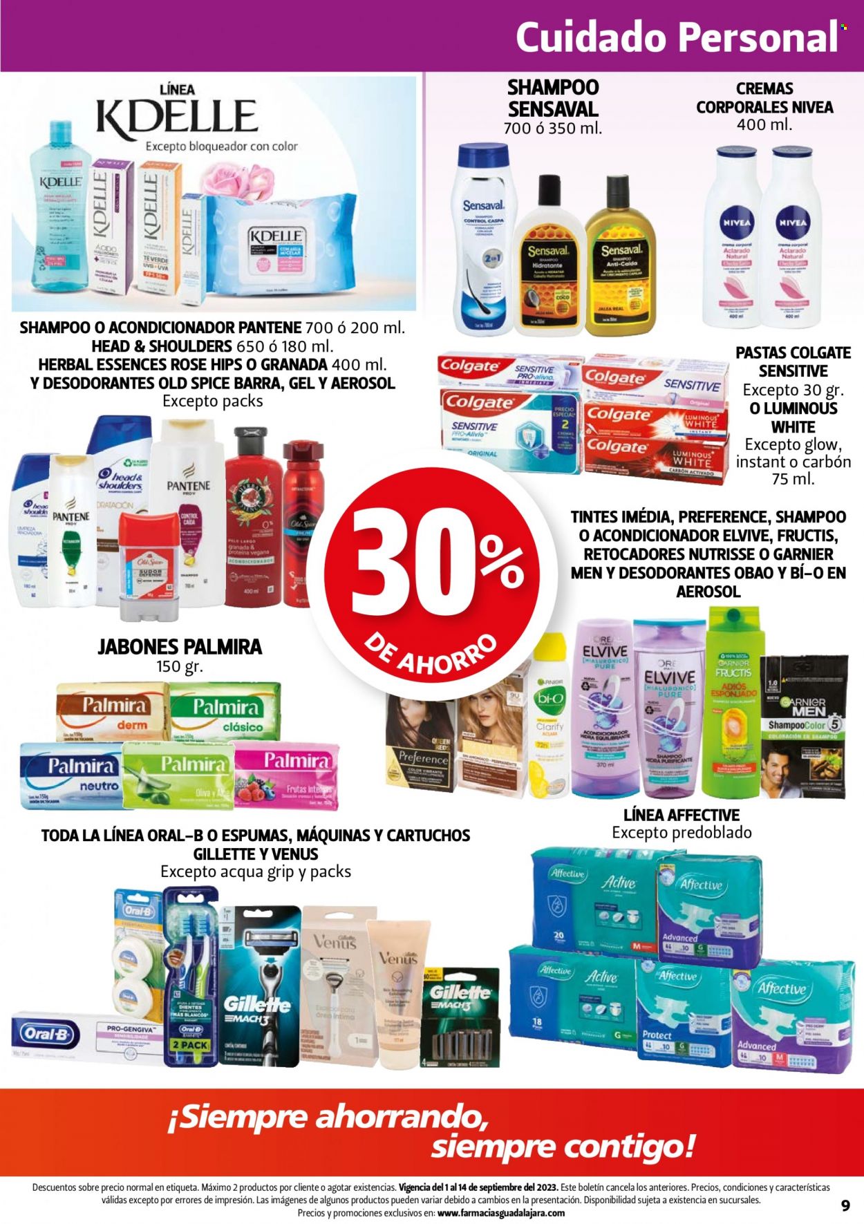Catálogo Farmacias Guadalajara - 1.9.2023 - 14.9.2023. Página 9