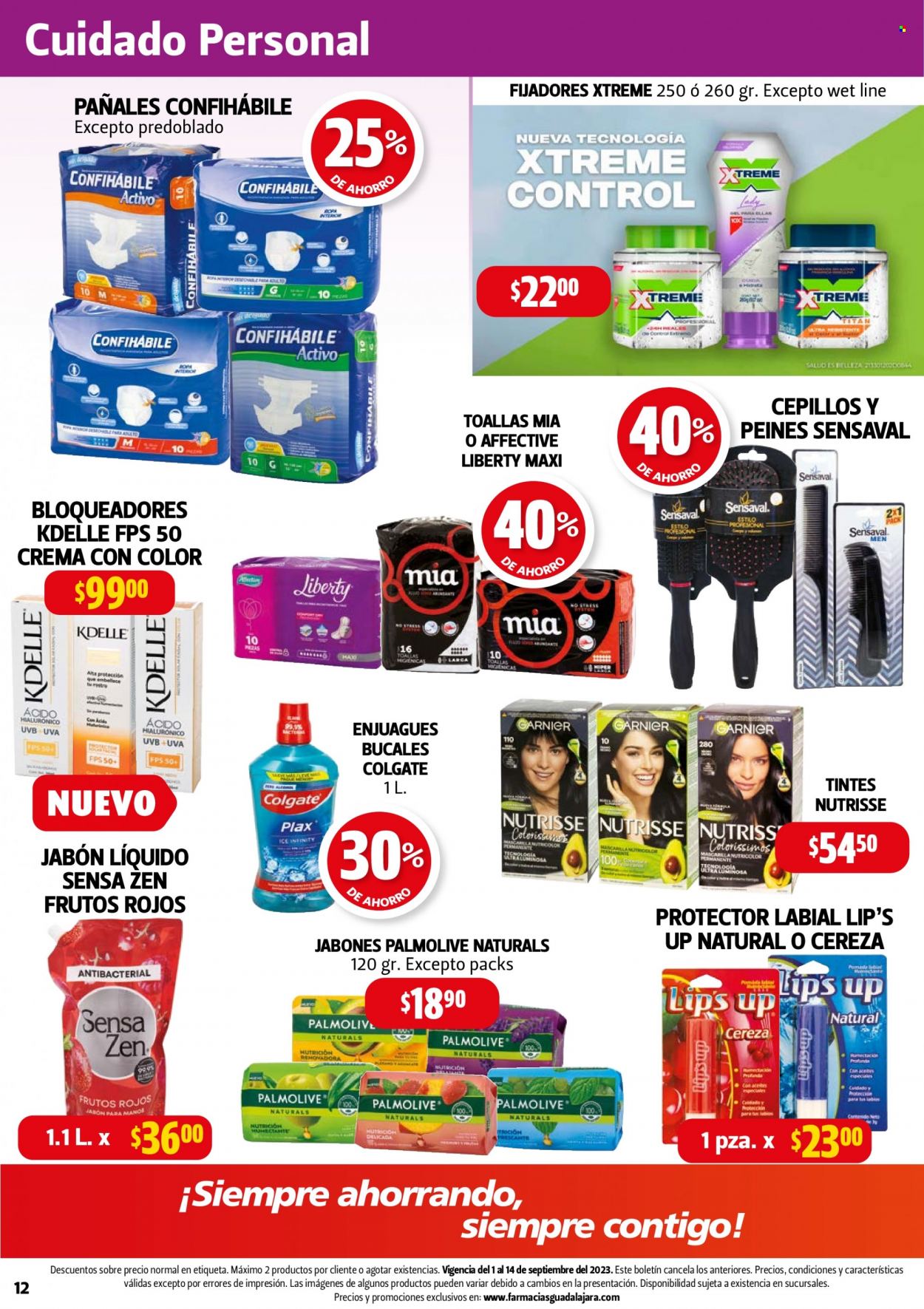 Catálogo Farmacias Guadalajara - 1.9.2023 - 14.9.2023. Página 12