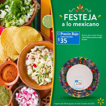 Folleto actual Walmart - 28.8.2023 - 4.10.2023.