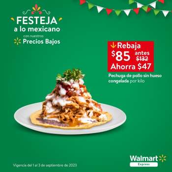 Folleto actual Walmart Express - 1.9.2023 - 3.9.2023.