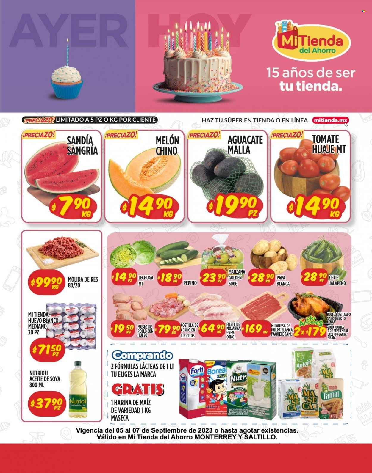 Catálogo Mi Tienda de Ahorro - 5.9.2023 - 7.9.2023. Página 1