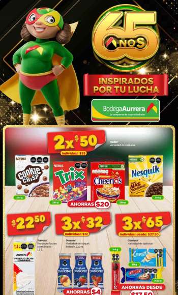 Folleto actual Bodega Aurrerá - 30.8.2023 - 19.9.2023.