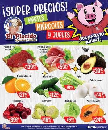 Folleto actual El Florido - 5.9.2023 - 7.9.2023.