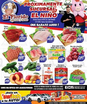 Folleto actual El Florido - 8.9.2023 - 11.9.2023.