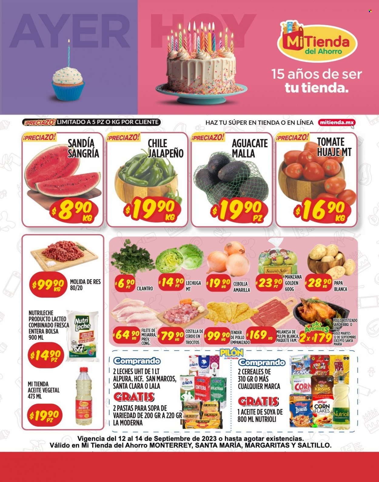 Catálogo Mi Tienda de Ahorro - 12.9.2023 - 14.9.2023. Página 1