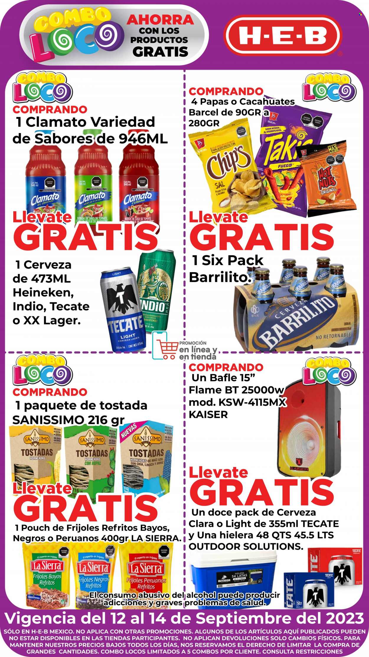 Catálogo H-E-B - 12.9.2023 - 14.9.2023. Página 1