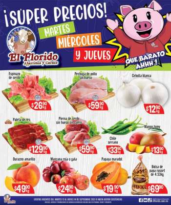 Folleto actual El Florido - 12.9.2023 - 14.9.2023.