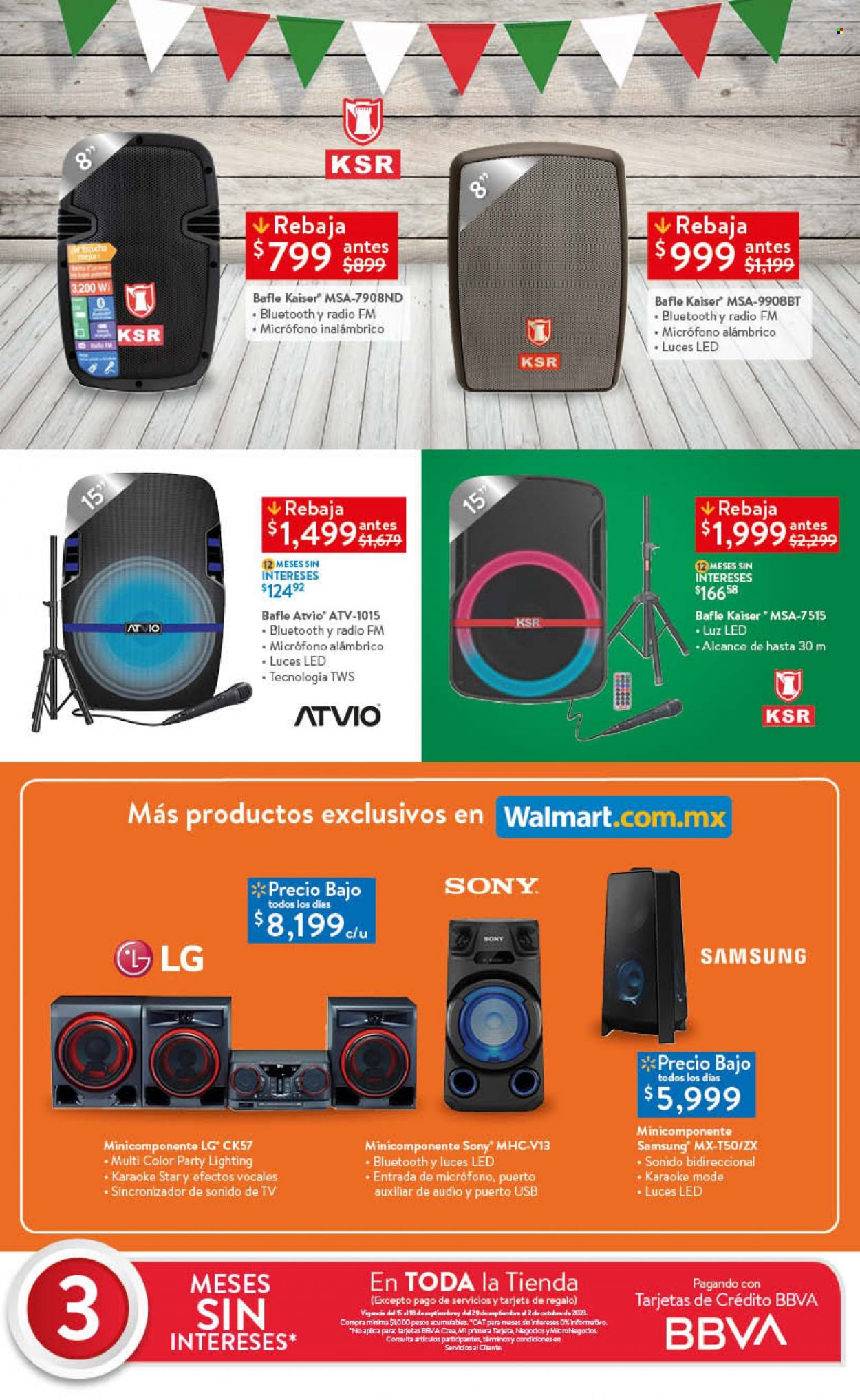 Catálogo Walmart - 1.9.2023 - 17.9.2023. Página 12