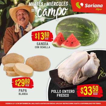 Folleto actual Soriana Híper - 12.9.2023 - 13.9.2023.