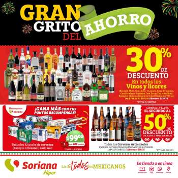 Folleto actual Soriana Híper - 14.9.2023 - 19.9.2023.
