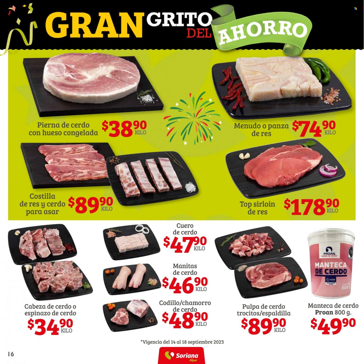 Catálogo Soriana Híper - 14.9.2023 - 19.9.2023. Página 16