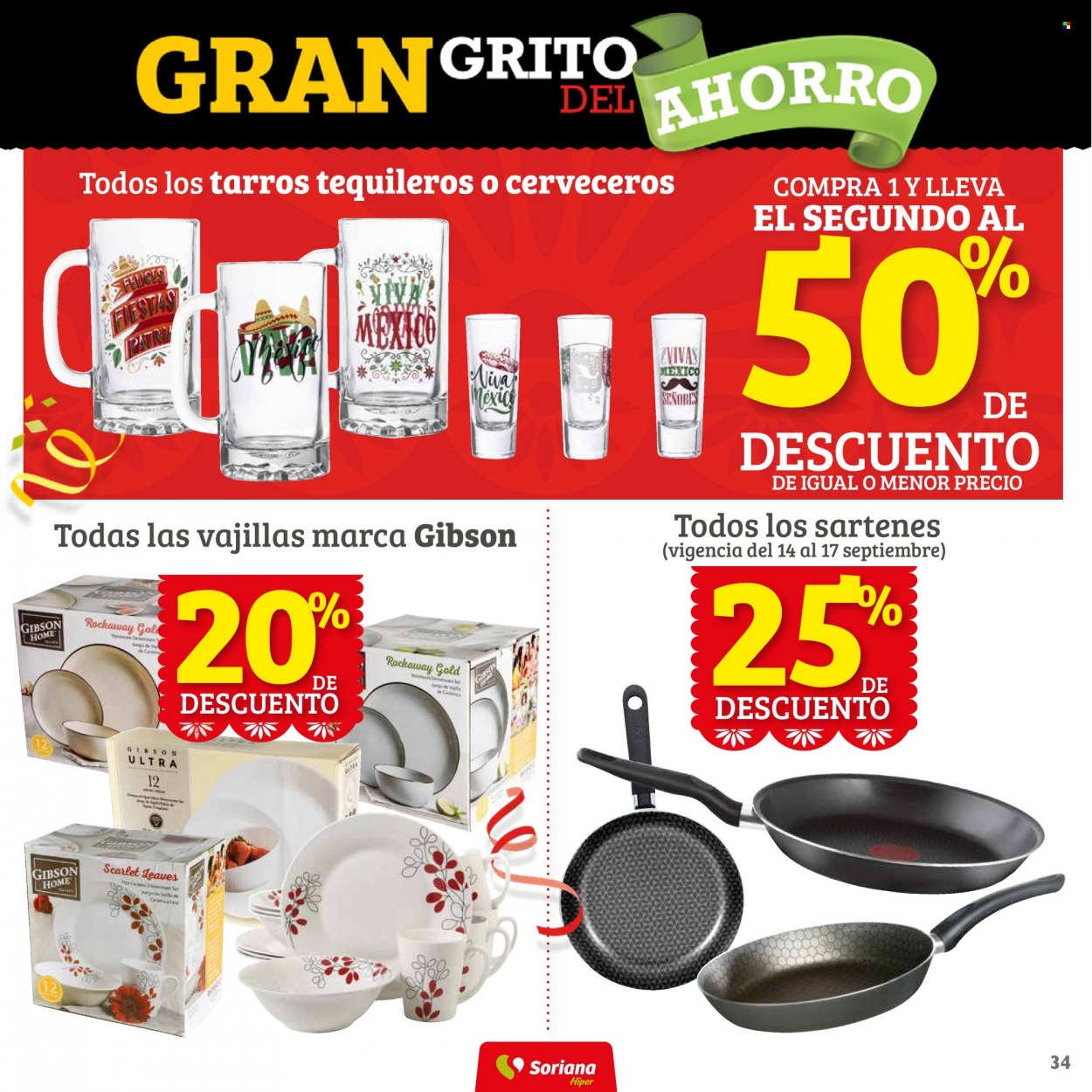 Catálogo Soriana Híper - 14.9.2023 - 19.9.2023. Página 34