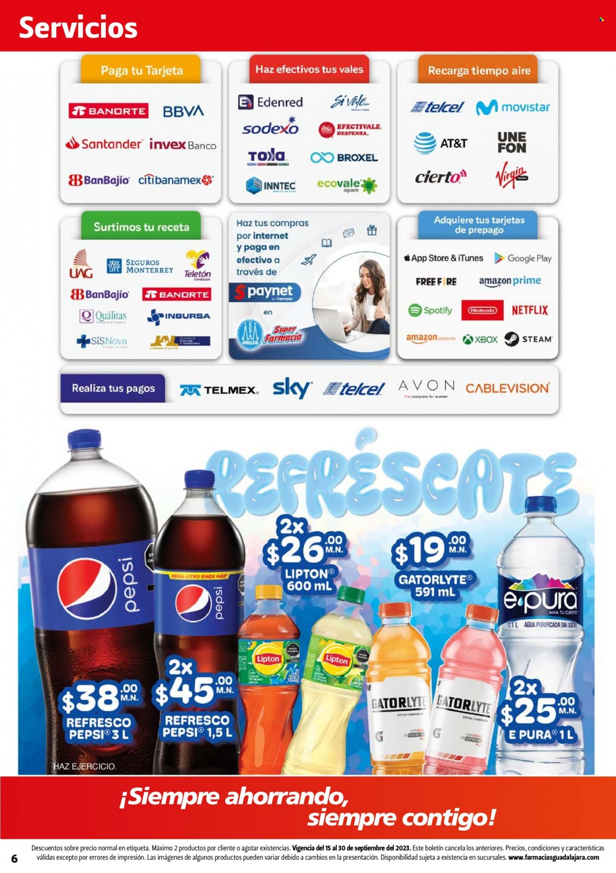 Catálogo Farmacias Guadalajara - 15.9.2023 - 30.9.2023. Página 6