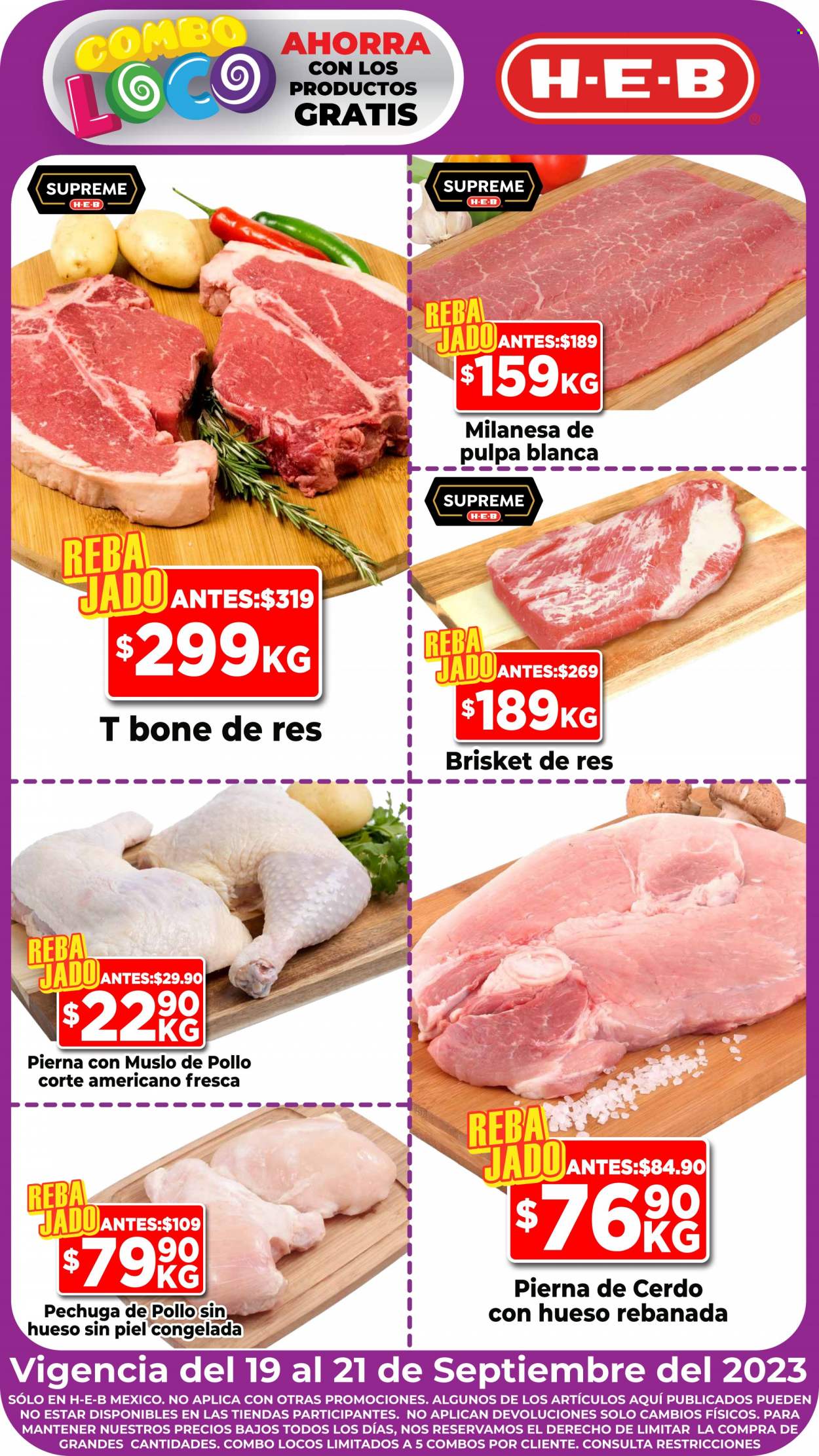 Catálogo H-E-B - 19.9.2023 - 21.9.2023. Página 1