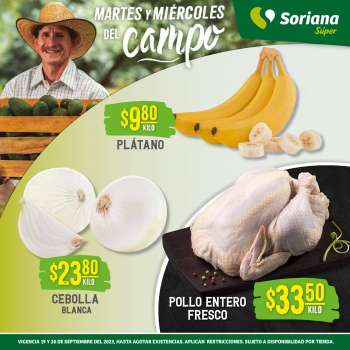 Folleto actual Soriana Súper - 19.9.2023 - 20.9.2023.