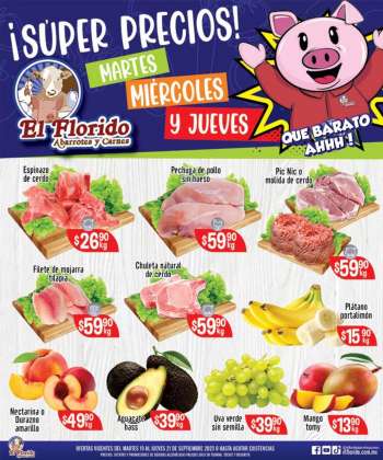 Folleto actual El Florido - 19.9.2023 - 21.9.2023.