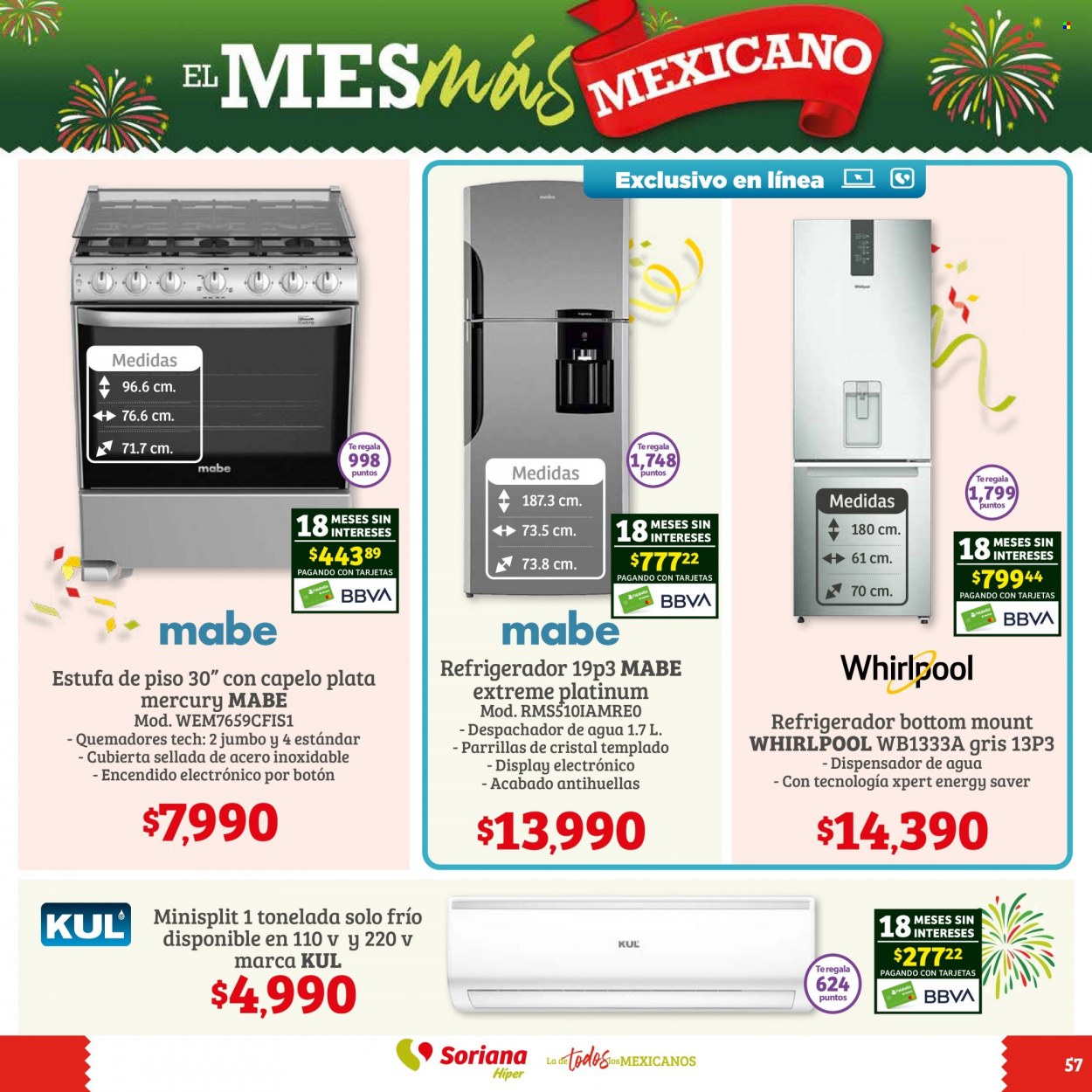 Catálogo Soriana Híper - 20.9.2023 - 28.9.2023. Página 57