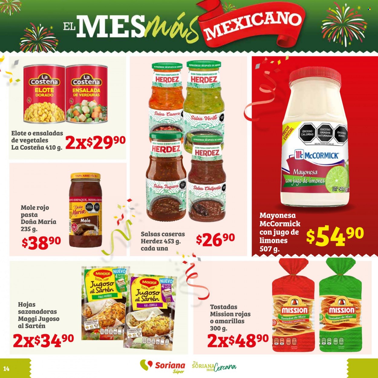 Catálogo Soriana Súper - 20.9.2023 - 28.9.2023. Página 14