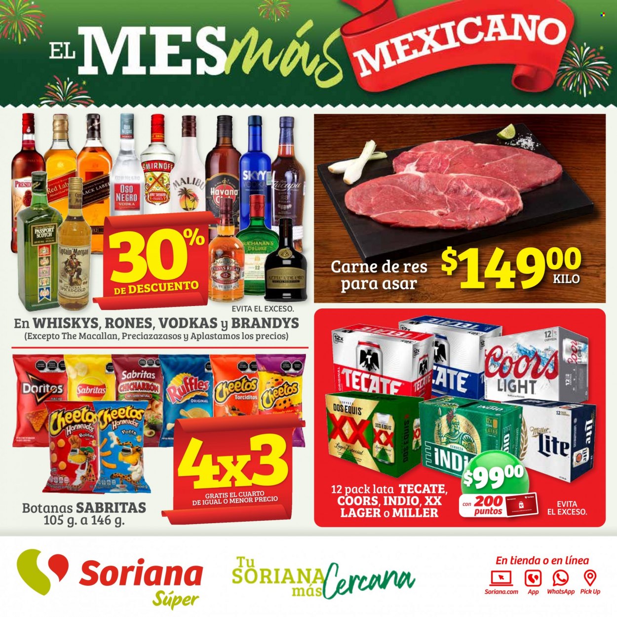 Catálogo Soriana Súper - 22.9.2023 - 25.9.2023. Página 1