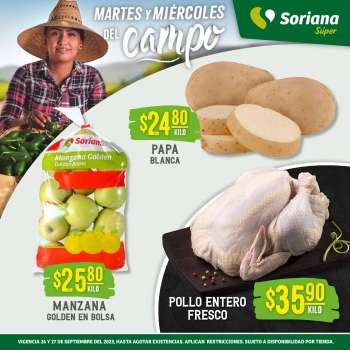 Folleto actual Soriana Súper - 26.9.2023 - 27.9.2023.