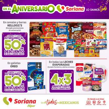 Folleto actual Soriana Híper - 28.9.2023 - 2.10.2023.